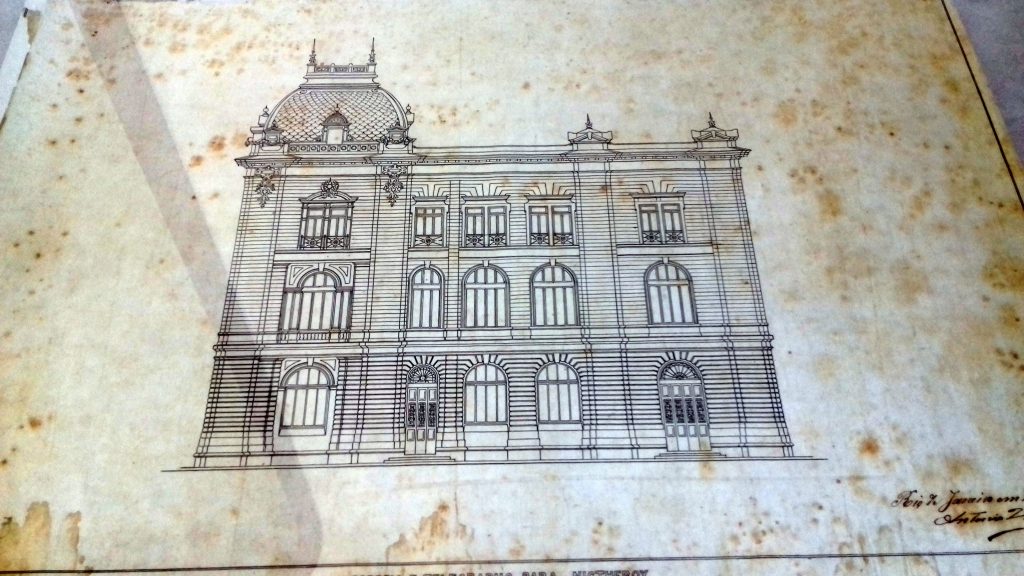 Planta-Palácio-dos-Correios-1910.