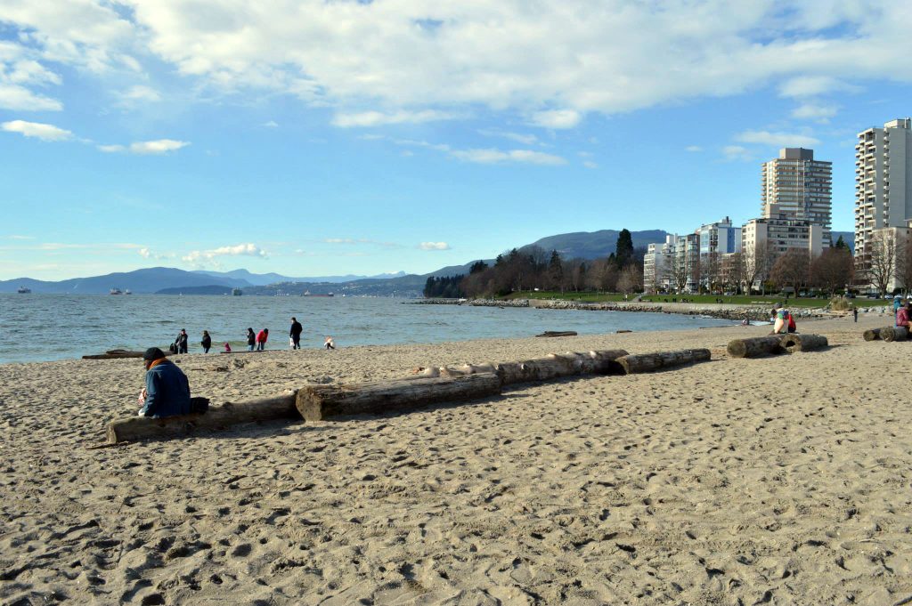 Vancouver-Praia-de-English-Bay
